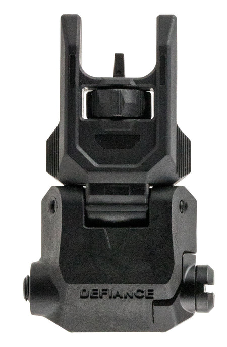 Kriss Defiance Front Flip-Up Polymer Iron Sight Black AR-15 DAPFSBL00