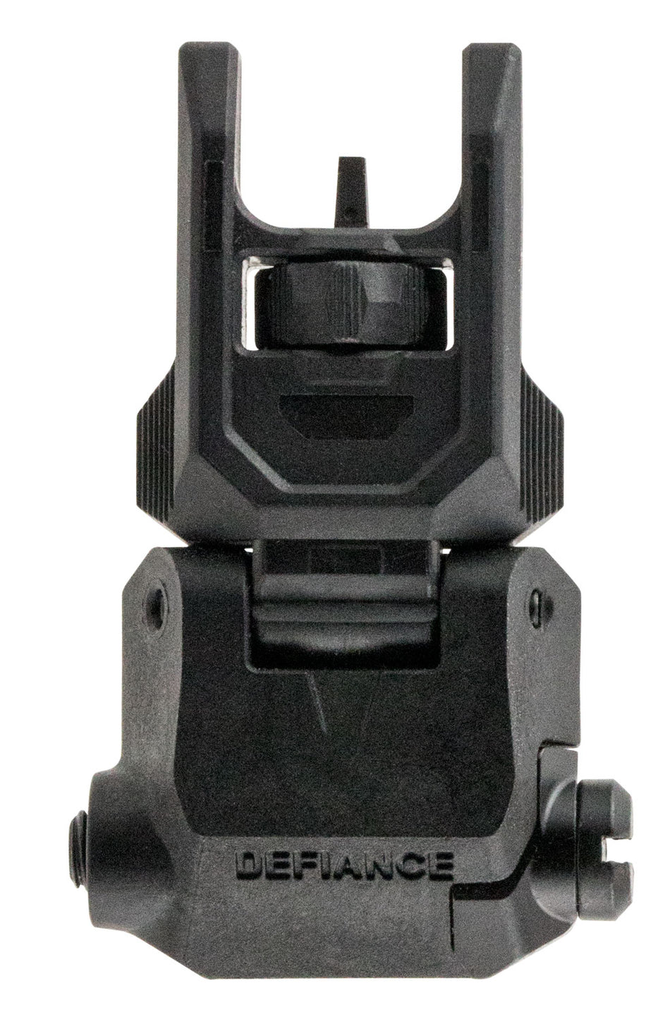 Kriss Defiance Front Flip-Up Polymer Iron Sight Black AR-15 DAPFSBL00