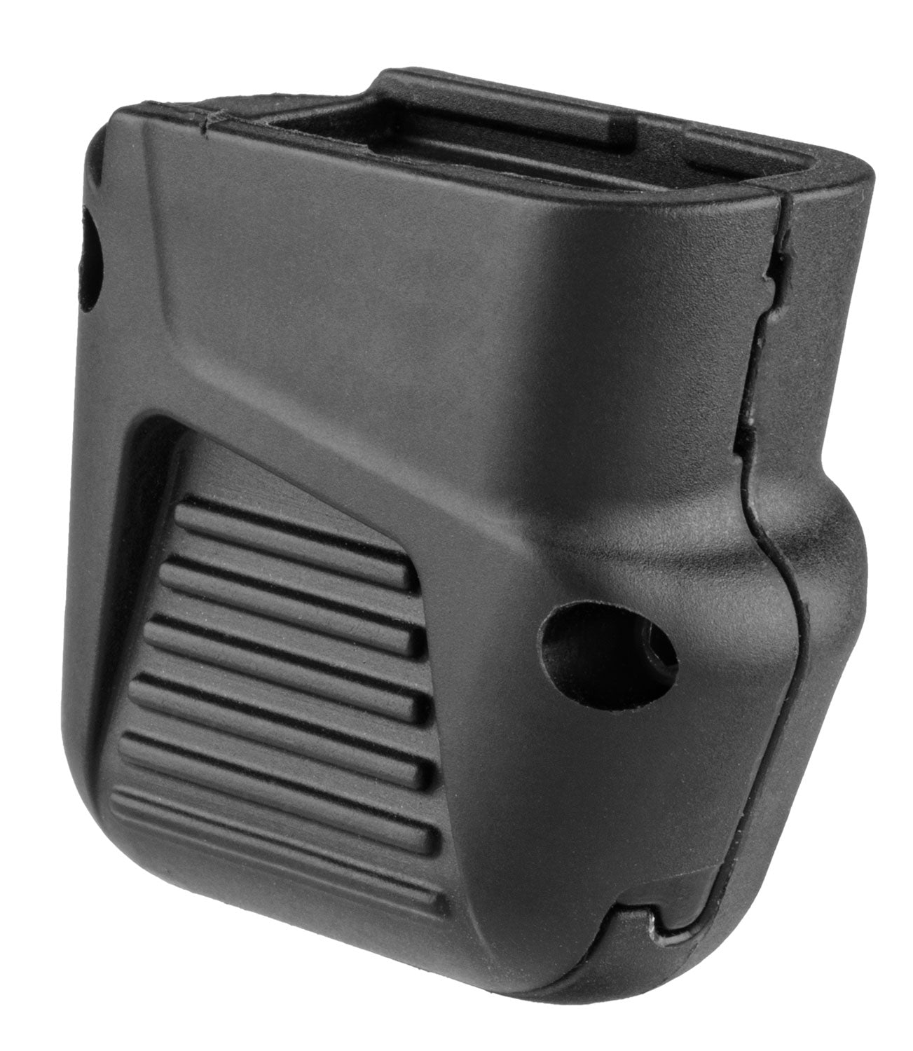 FAB Defense FX4310B 4-Round Mag Extension Compatible with Glock 43 Black Polymer Floor Plate