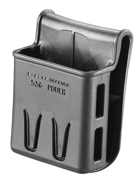 FAB Defense FX556P Ambidextrous M4 Mag Pouch Black Polymer Belt Paddle M16 AR-15 Compatible