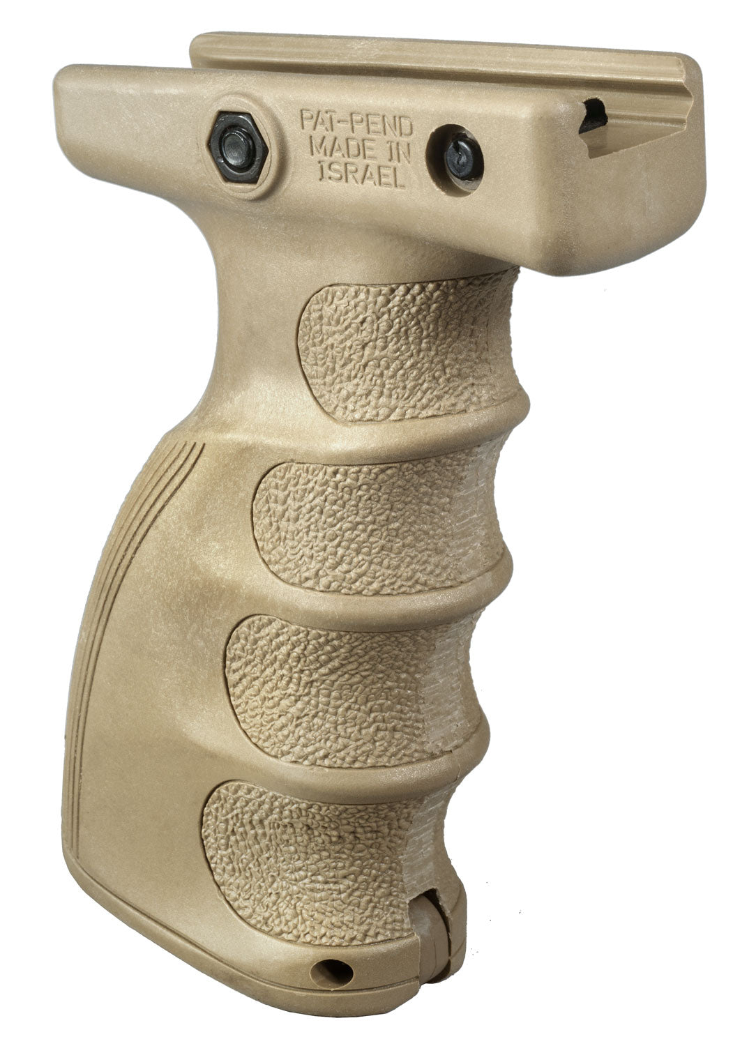 FAB Defense AG-44S QD Ergonomic Foregrip Flat Dark Earth Reinforced Polymer for Picatinny Rail