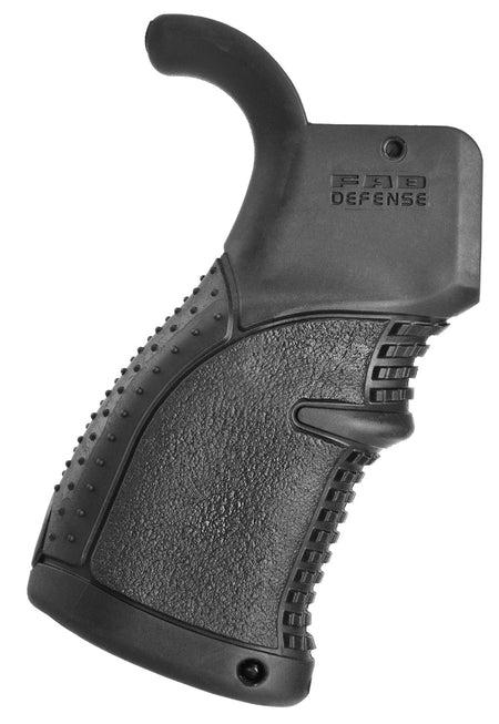 FAB Defense AGR-43 Ergonomic Black Rubberized Pistol Grip with Storage for AR-15 M16 M4
