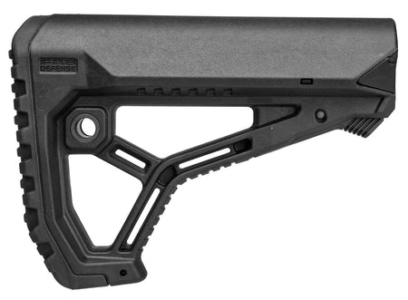 FAB Defense GL-Core Fiberglass Reinforced Buttstock for AR-15/M4 Matte Black