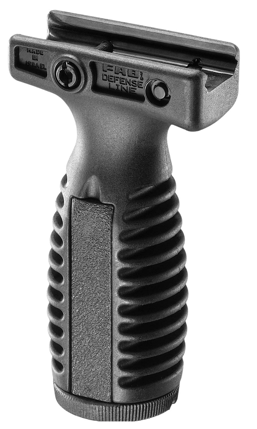 FAB Defense TAL-4 Ventilated Ergonomic Foregrip Anti-Rattle Waterproof Storage Black Fiberglass Polymer