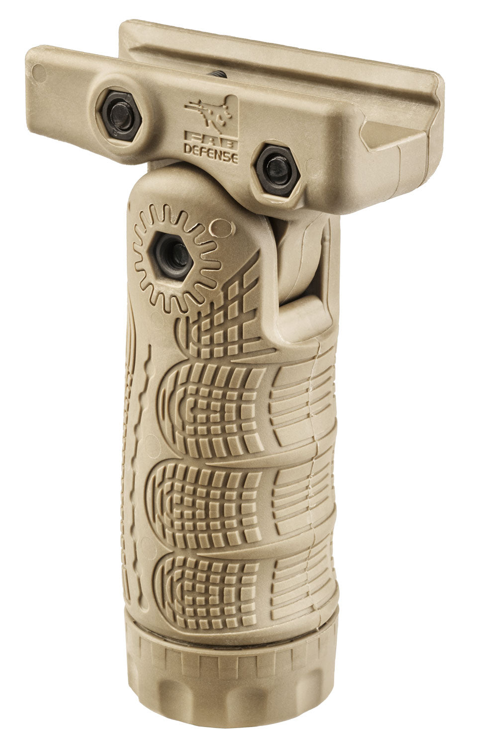 FAB Defense FXTFLT T-FL FDE 7-Position Vertically Folding Foregrip Mil-Spec Polymer