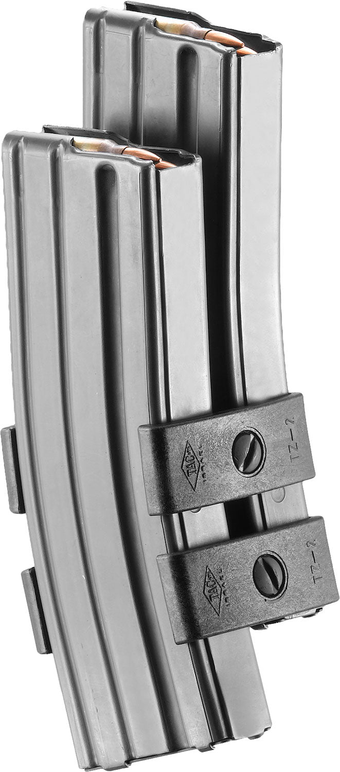 FAB Defense FXTZ2 TZ-2 Magazine Coupler AR15 AK-47 Galil HK53 Ruger Mini-14 Sig 542 Black Fiberglass Reinforced Polymer