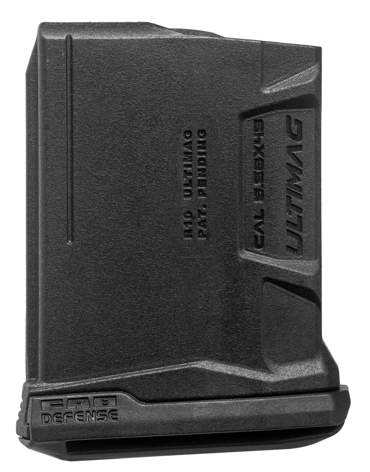 FAB Defense FXUMAGR10 Ultimag 10R Magazine 5.56x45mm NATO for AR-15/M16/M4 Black Steel and Polymer Body