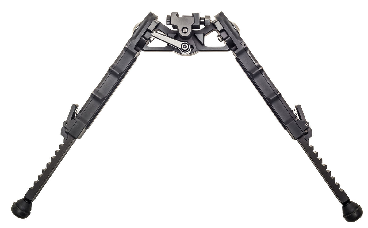Accu-Tac HD-50 Heavy Duty Bipod 7 to 10 Inch Black Hardcoat Anodized Aluminum