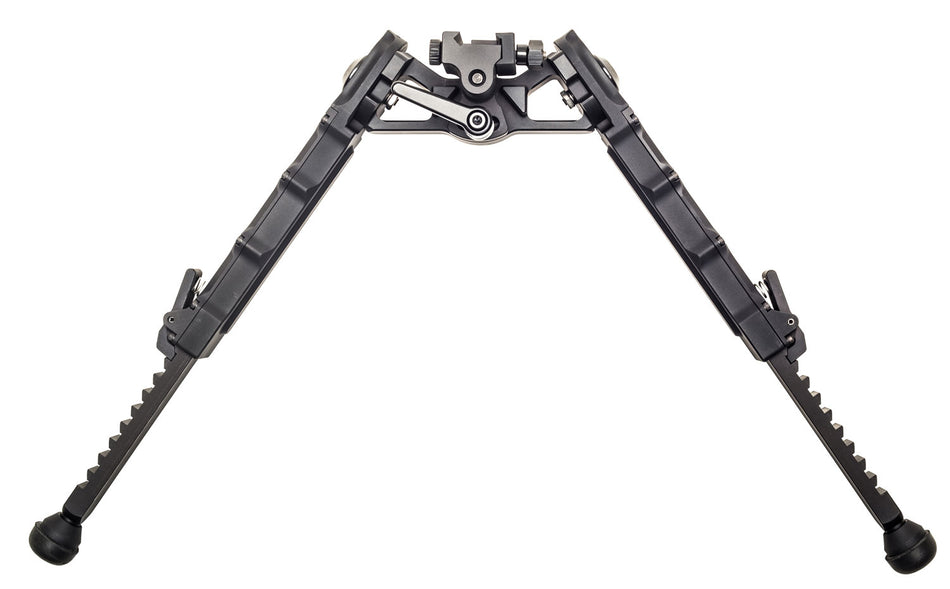Accu-Tac HD-50 Heavy Duty Bipod 7 to 10 Inch Black Hardcoat Anodized Aluminum