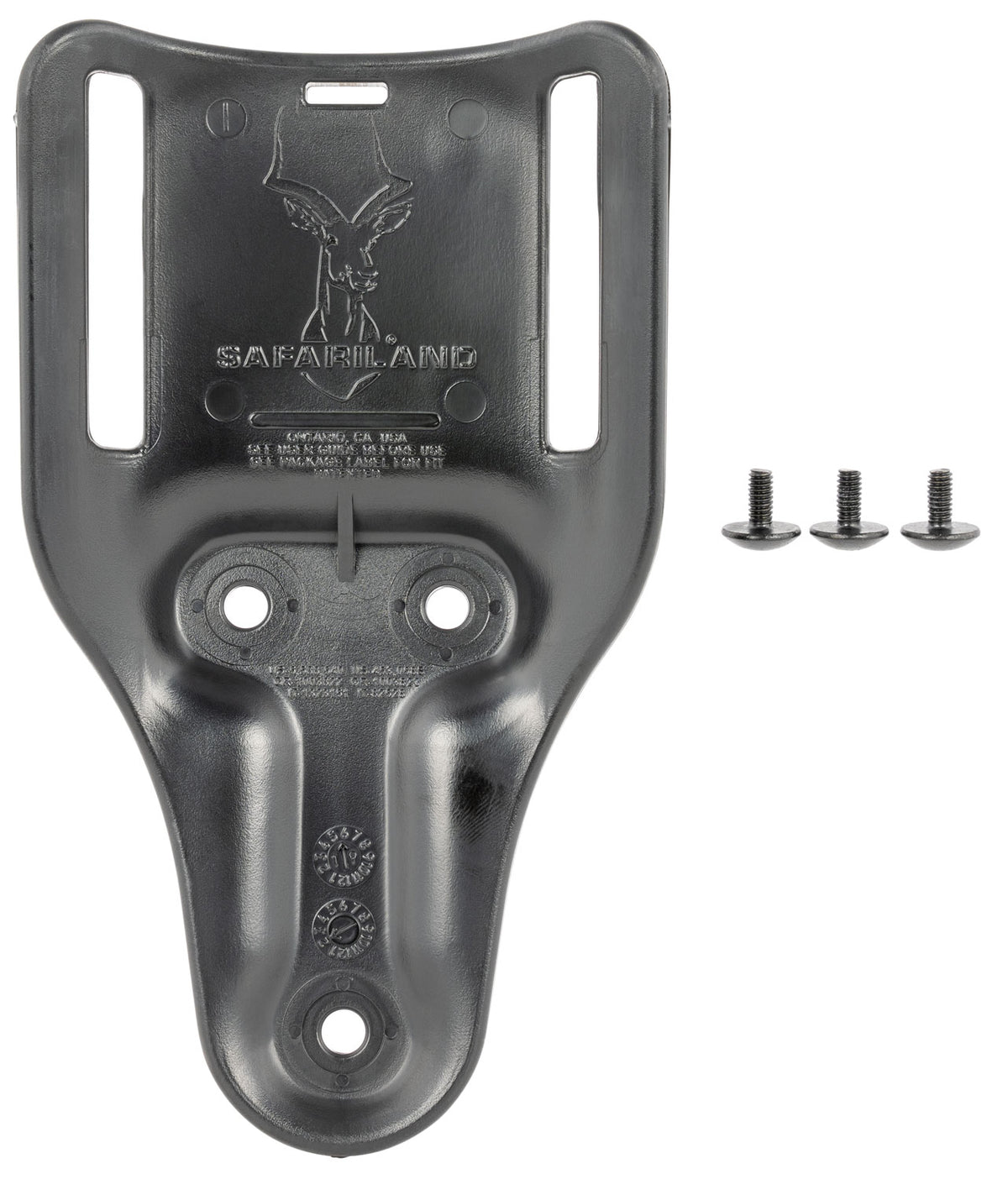 Safariland 6070UBL22 Black Mid-Ride Belt Loop 2" Duty Belt Holster Attachment