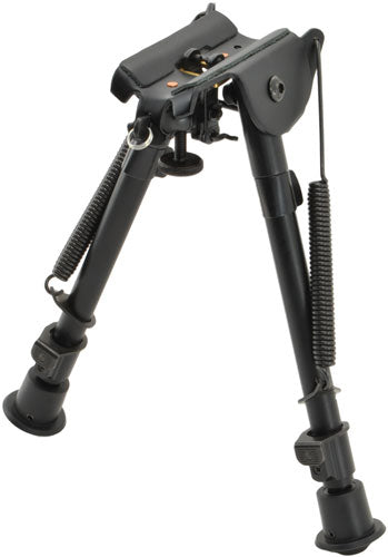 Aimtech Adjustable Notched Leg Bipod 9"-13" Heavy Duty Black