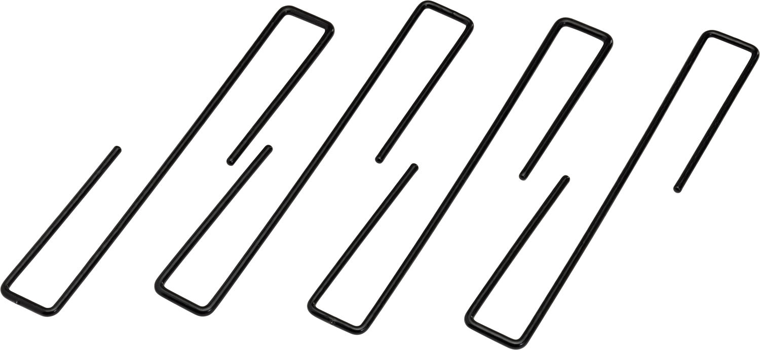 Hornady 95870 Hardened Steel Handgun Hanger Black PVC Coated 4-Pack