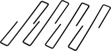 Hornady 95870 Hardened Steel Handgun Hanger Black PVC Coated 4-Pack