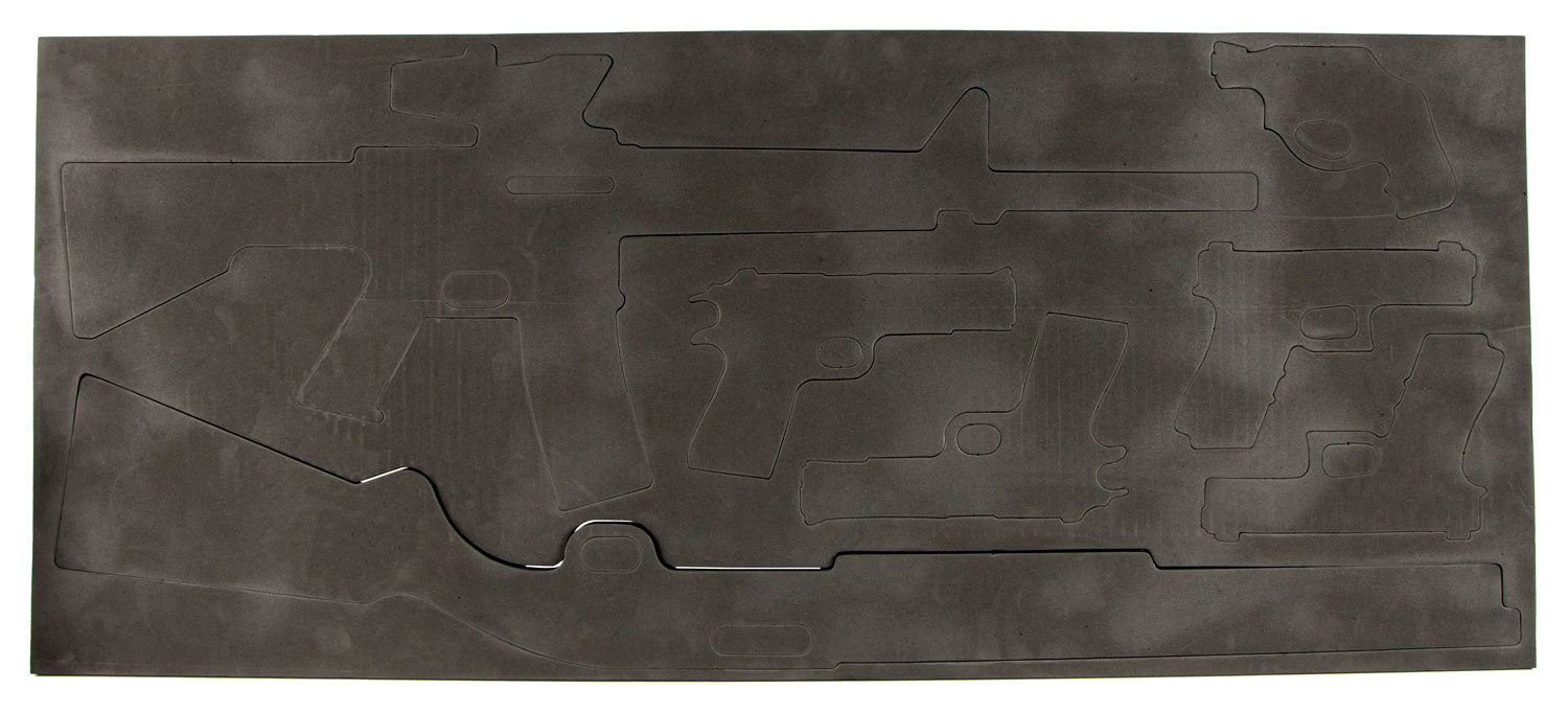 Hornady 98251 Black 40-Inch Foam Gun Sheet Safe Organizer 1.2" Thick