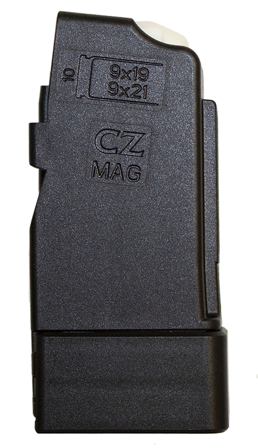 CZ-USA 11357 Scorpion EVO 10-Round 9mm Luger Magazine Black Polymer