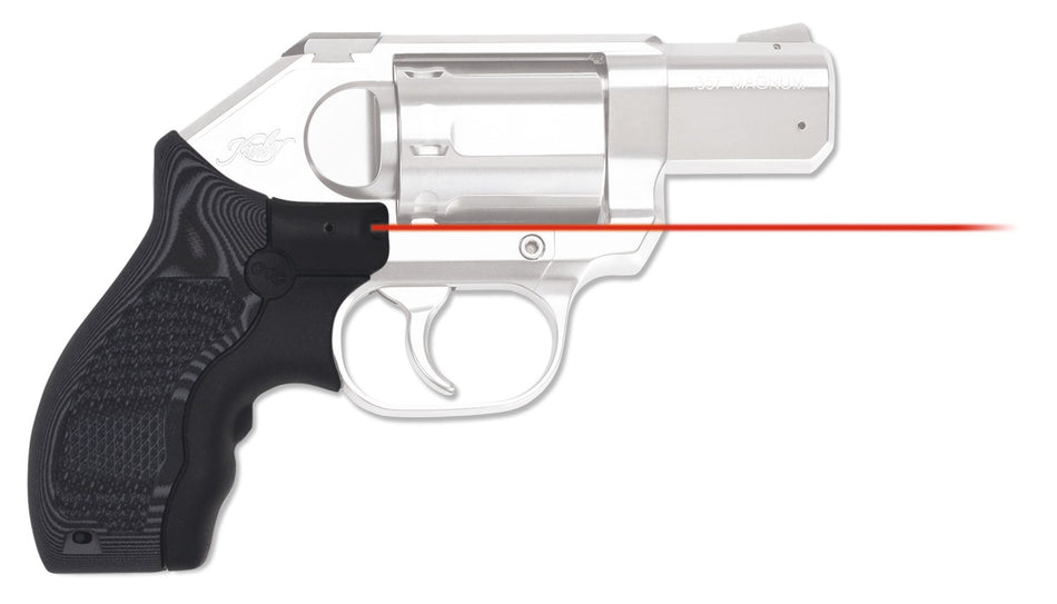 Crimson Trace 0185001 Kimber K6S Master Series Lasergrips - Red Laser, Black/Gray G10
