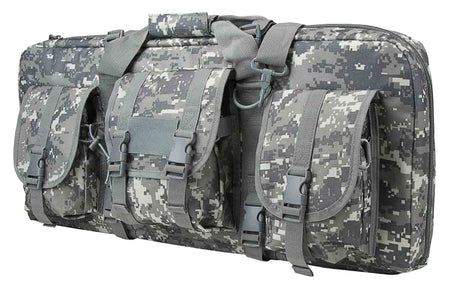 NcStar VISM Deluxe SubGun Case CVCPD2962D28 28" Digital Camouflage PVC with Exterior Pockets & Padding