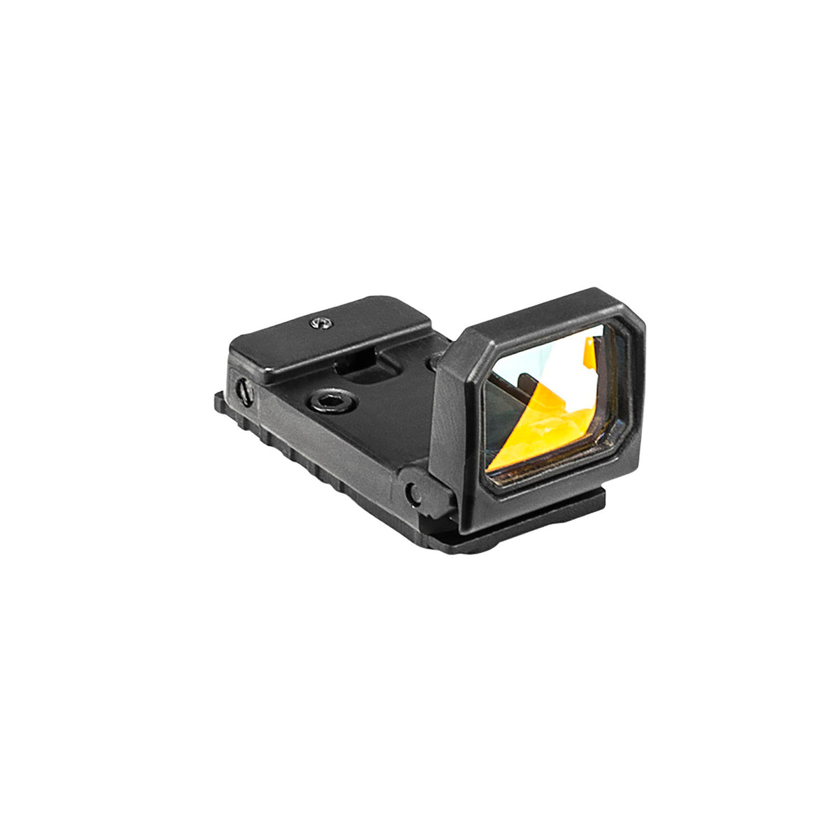 NcStar VDFLIPGLOM2 Black Anodized Flip-Up 1x 3 MOA Red Dot Reflex Sight Glock MOS