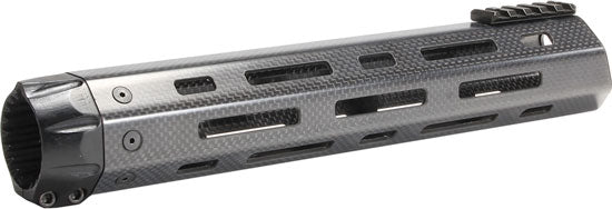 TacStar Carbon Fiber M-LOK 12" Handguard for AR-15 with Sight Rail
