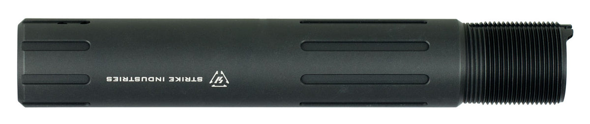 Strike Industries AR Pistol Carbine Length Receiver Extension Black Anodized 7075-T6 Aluminum Tube