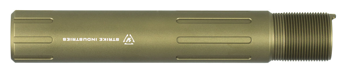 Strike Industries Slick Pistol Receiver Extension Tube ARCARPRESLICKFDE FDE Aluminum AR Carbine