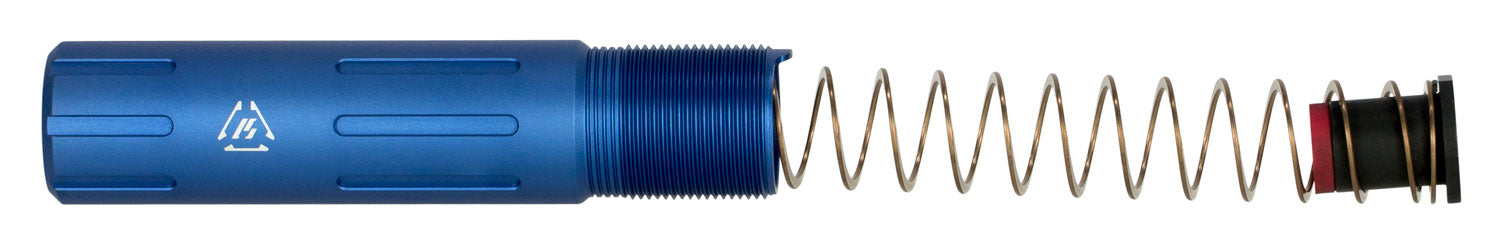 Strike Industries ARSPRESLICKBLU AR Pistol Buffer Tube Blue Anodized with Flat-Wire Spring
