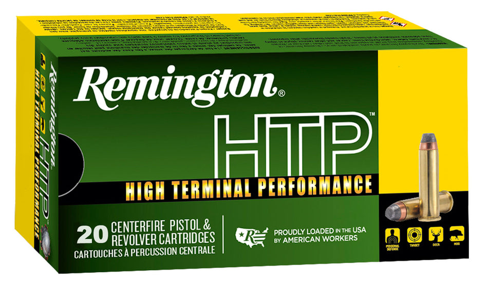 Remington HTP Semi Jacketed Hollow Point 110 Grain .357 Magnum 1295 fps