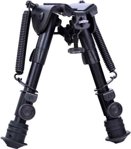 Aimtech Adjustable Heavy Duty Bipod 6" to 9" Matte Black