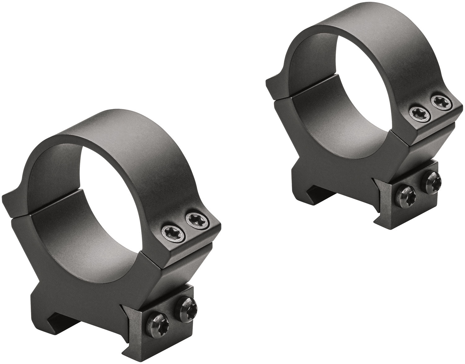 Leupold PRW2 Cross-Slot 30mm Low Matte Black Scope Rings 174083