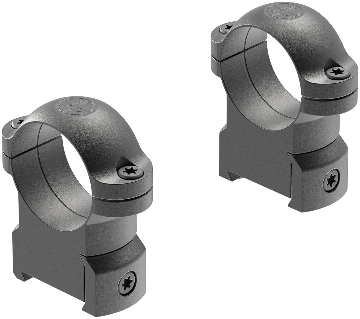Leupold Ringmounts 1" High Matte Black Scope Rings for CZ 550 177360