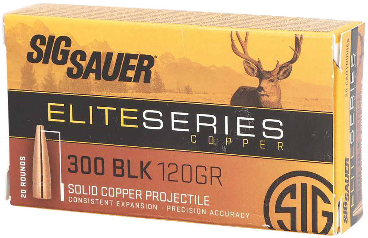 Sig Sauer Elite Copper Hunting Copper Solid 150 Grain .30-06 Springfield 2920 fps