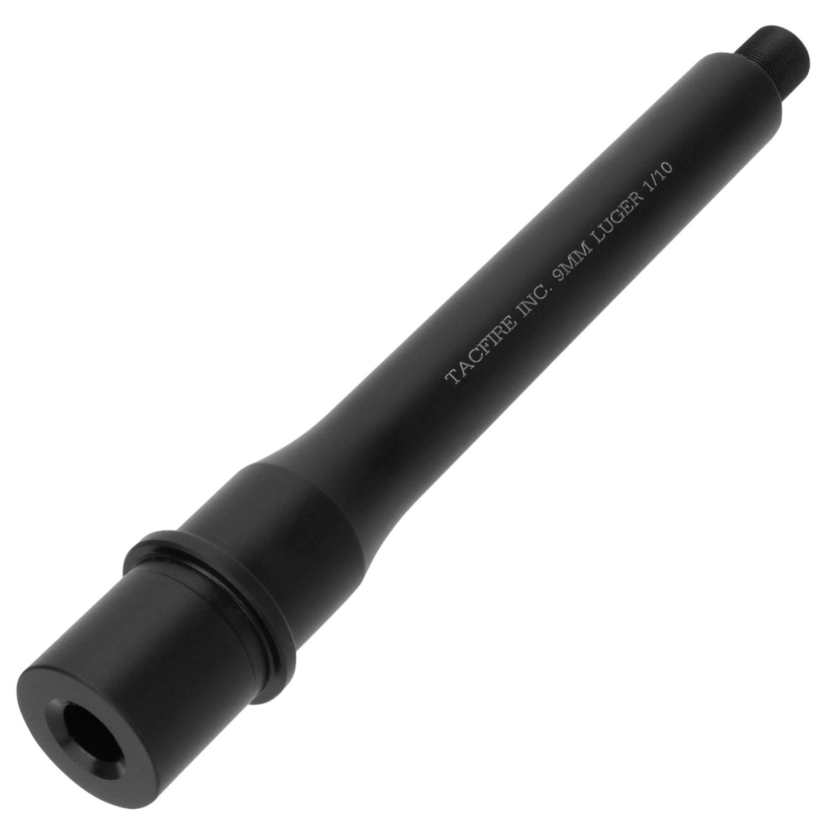 TacFire 9mm NATO 7.5" Stainless Steel AR Pistol Barrel, Black Nitride, Threaded 1/2x36