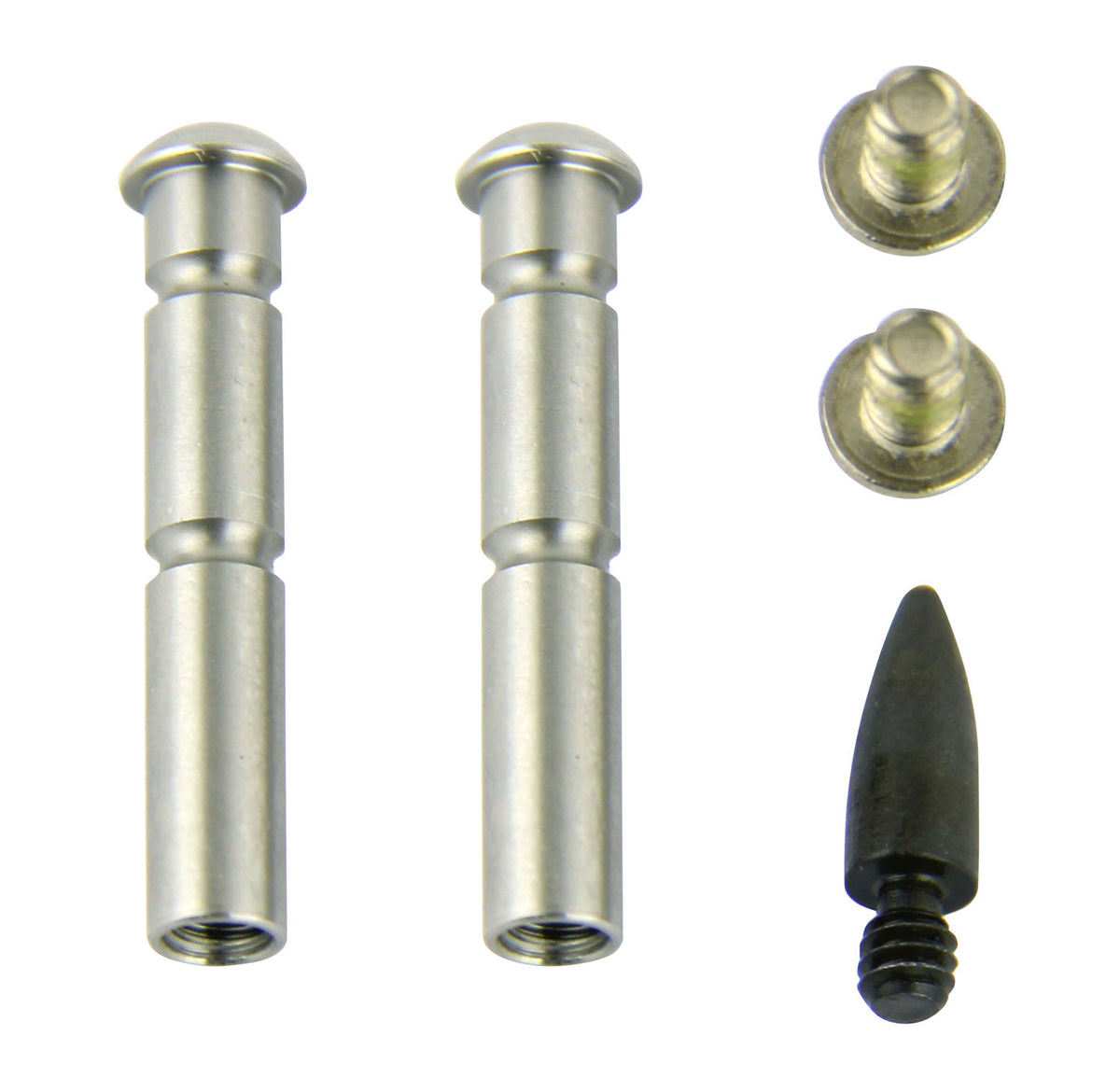 TacFire MAR108SS Silver Stainless Steel Anti-Walk Hammer Trigger Pin Set AR-15