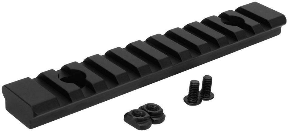 TacFire MAR105L M-LOK Picatinny Accessory Rail 11 Slots 5 Inch Black Anodized