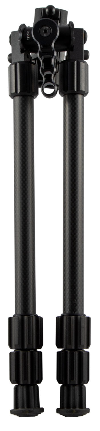 Caldwell Accumax Premium Tactical Carbon Fiber Bipod Black 13-30" with Swivel Stud Attachment