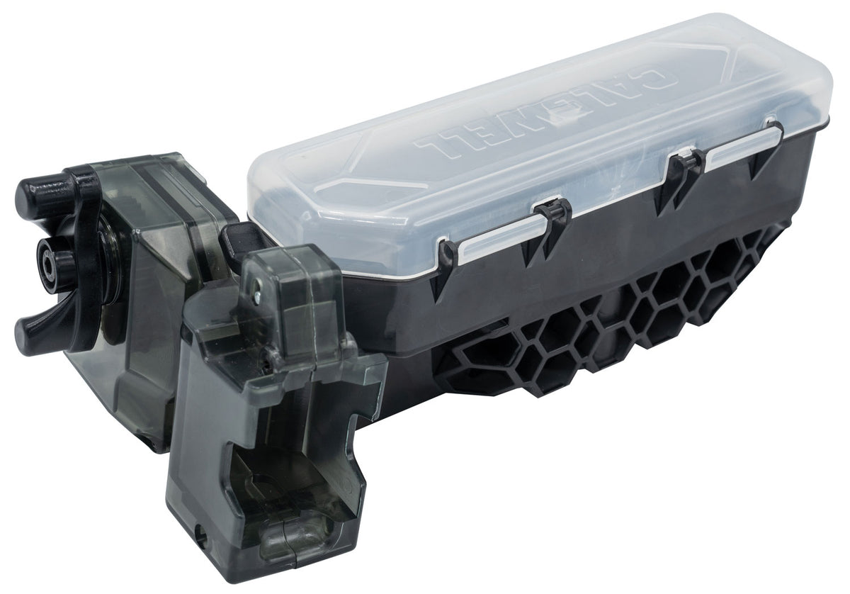 Caldwell .22 LR Rimfire Rotary Mag Charger 100-Round Hopper Black Polycarbonate 1099117