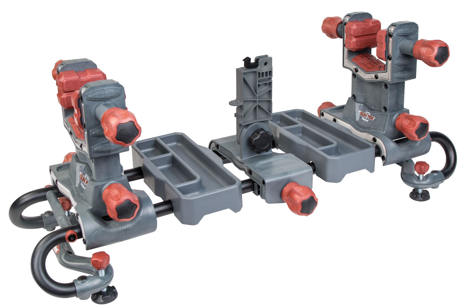 Tipton Ultra Modular Gun Vise Rifle Shotgun Gray Red Nylon Steel 110011