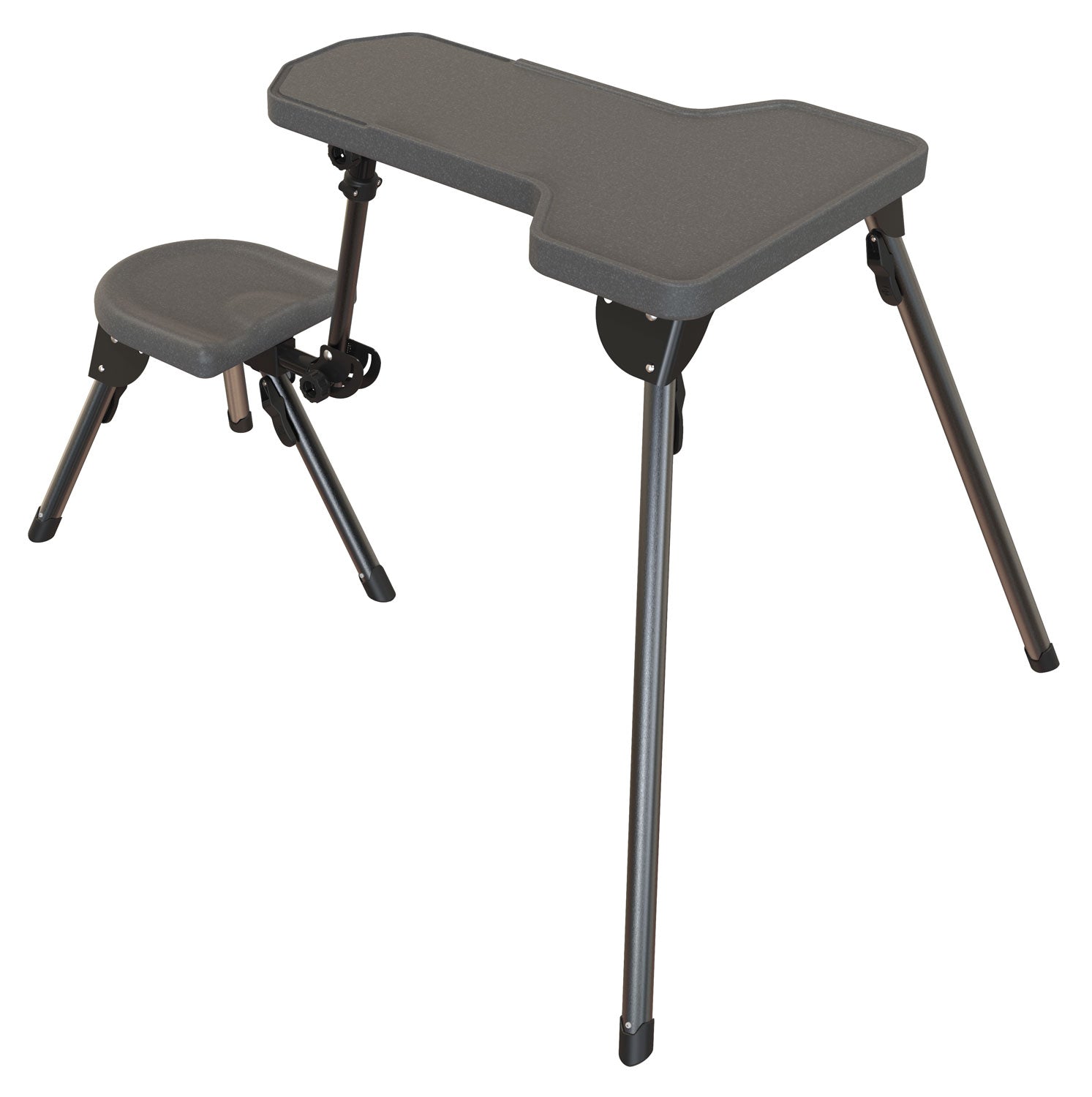 Caldwell Stable Table Lite Ambidextrous Collapsible Shooting Bench Black
