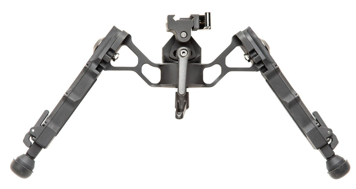 Accu-Tac FC G2 Quick Detach Bipod 5.25 to 8.25 Inch Black Anodized Aluminum