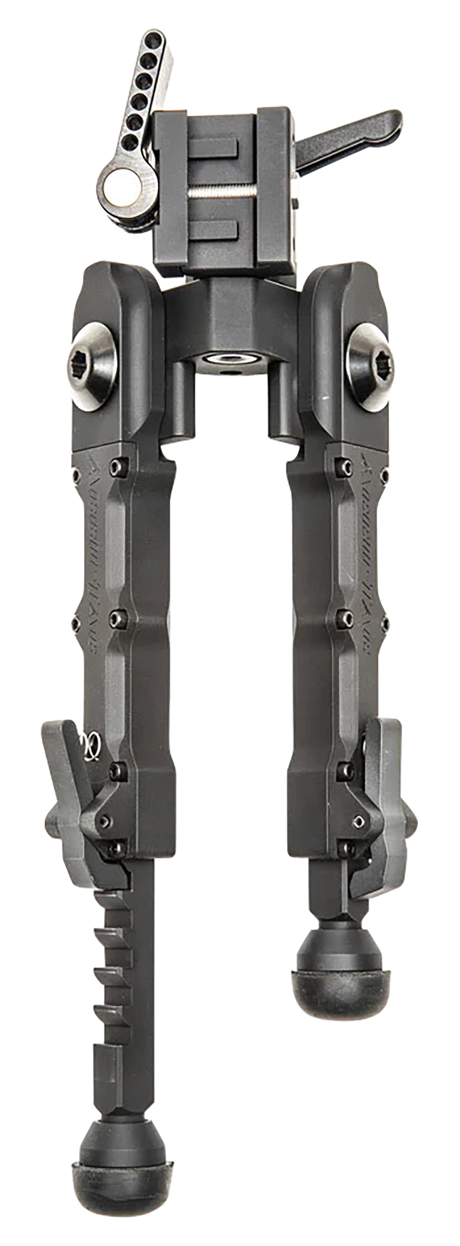 Accu-Tac BR-4 G2 Quick Detach Bipod 5.5 to 8.25 Inch Black Hardcoat Anodized Aluminum