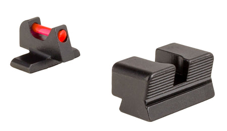 Trijicon 601050 Fiber Optic Sight Set Red Front Black Rear Sig Sauer P225/P226/P228