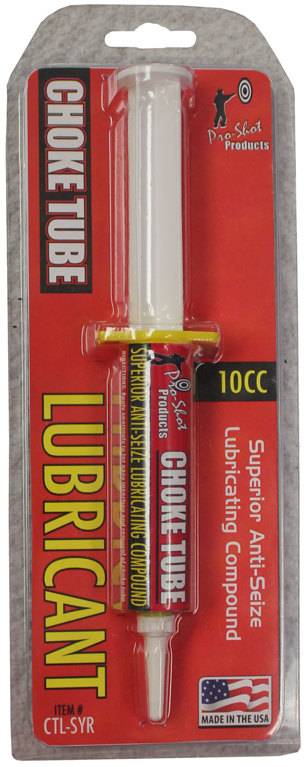 Pro-Shot Choke Tube Thread Lube Anti-Wear Compound 10 cc Syringe Applicator