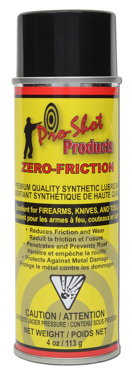 Pro-Shot Zero Friction Synthetic Base Firearm Spray Oil 6 oz. Aerosol