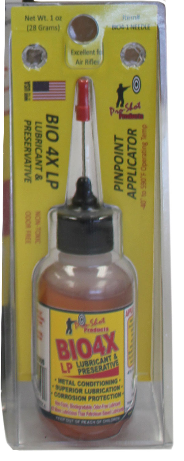 Pro-Shot Bio 4x 1 oz. Needle Oiler Vegetable-Based Biodegradable Gun Lubricant
