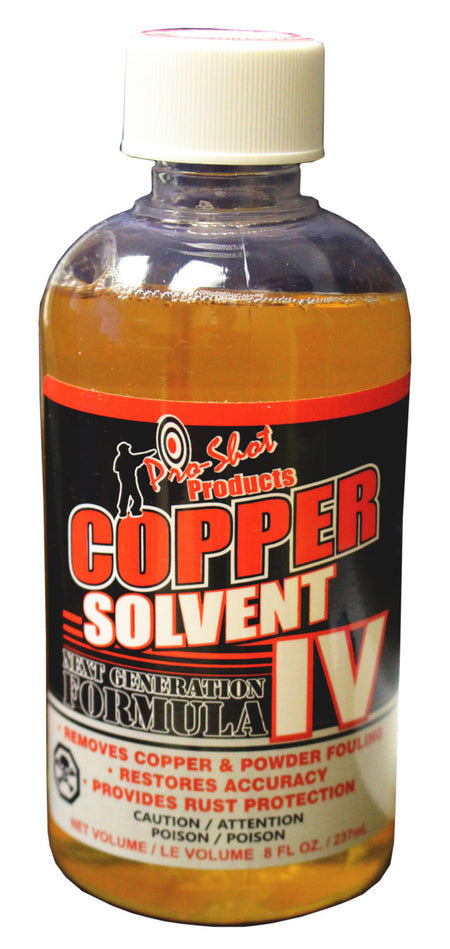 Pro-Shot Copper Solvent IV 8 oz. Barrel Cleaner with Rust Protection