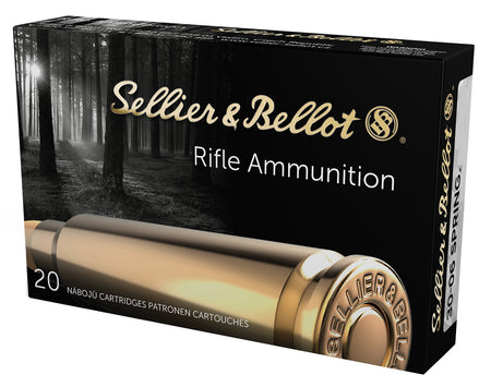Sellier and Bellot Rifle .30-06 Springfield 147 grain Full Metal Jacket ammunition