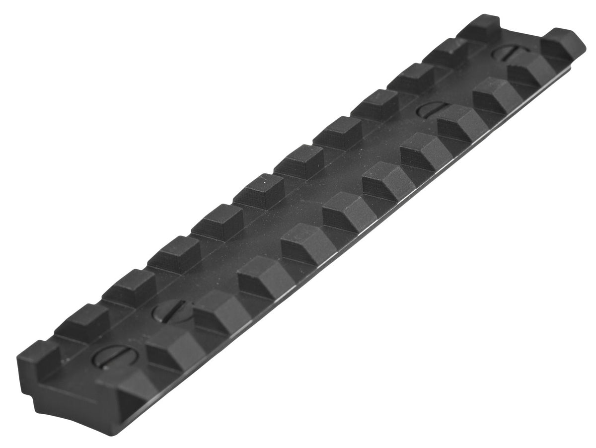 Ruger 10/22 Charger Picatinny Scope Base Rail Black Anodized Steel