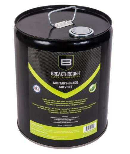Breakthrough Clean 5 Gallon Military Grade Firearm Cleaning Solvent Pail