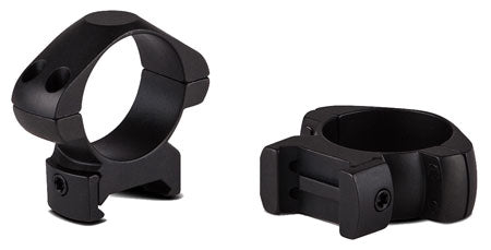 Konus 7401 Medium-Profile Steel Scope Rings 1" Matte Black Weaver/Picatinny 0 MOA