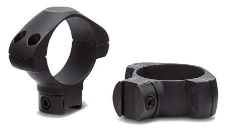 Konus 7416 Medium-Profile Steel Scope Rings 1" Black 3/8" Grooved Rail for .22 and Airguns 0 MOA